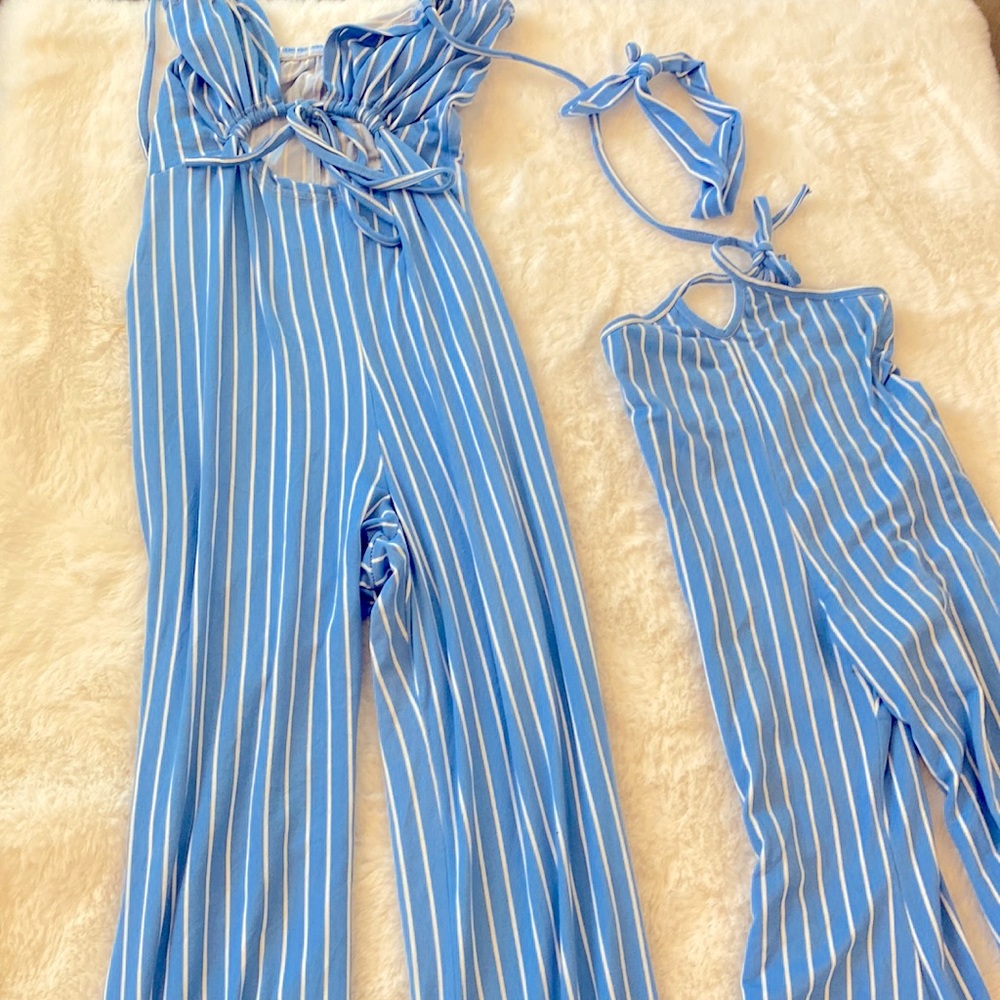 PatPat halter jumpsuit, Size 12-18mo/ Size Small- Mommy Me